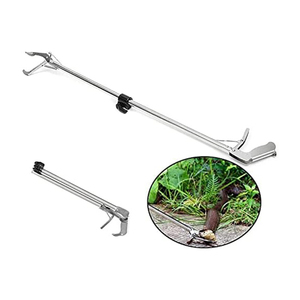 Pinzas para serpientes de alta resistencia, herramienta de agarre para reptiles con mandíbula ancha, palo plegable para capturar serpientes - Product Image 4
