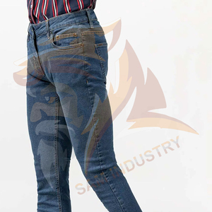Nouveauté - Jeans en denim pour homme, style streetwear, coupe slim, vente directe d'usine, prix bas, respirant - Product Image 5