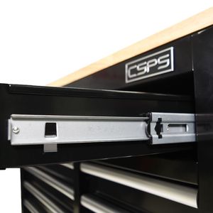 Armoire à outils de garage de 104cm à 10 tiroirs prise en charge par les OEM stockage sur roulettes pour l'industrie en entrepôt et les mécaniciens boîte à outils roulante industrielle - Product Image 5