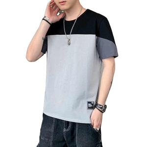 T-shirt d'été à manches courtes en coton respirant de haute qualité personnalisé - Product Image 2