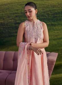 Sehr Co. International PK Party Wear Pakistani Silk Formal Salwar Dresses <b>for</b> <b>Women</b> Floor-Length Wrinkle Free Quick Dry Regular - Product Image 3