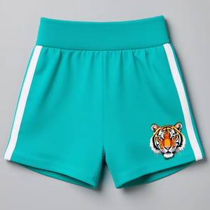 Shorts de boxe haute performance en tissu polyester, impression personnalisée, logo brodé, respirant, pour l'entraînement - Product Image 1