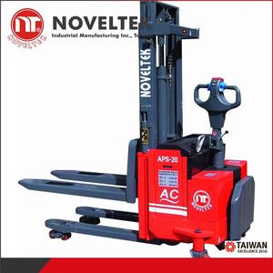 NOVELTEK APS-10 Transpaleta Eléctrica de 1 Tonelada, Apilador Hidráulico con Horquillas Ajustables de Acero Inoxidable, Silencioso y de Ahorro de Energía, CE/ISO - Product Image 5