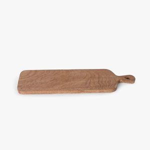 Tabla de Cortar de Madera Rectangular con Asa, Tabla de Cortar y Servir de Madera Natural, Accesorio de Cocina Ecológico - Product Image 2