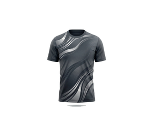 Personalized Sublimation Printed Men's Unisex Short Sleeve <b>T</b>-<b>Shirt</b> with Quick Dry Feature 180g 100% <b>Polyester</b> Jersey Fabric - Product Image 1