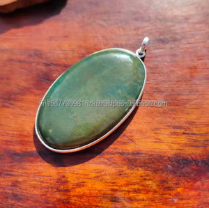 Colgantes de piedra de sangre Collar de Plata de Ley 925 Joyería hecha a mano Colgantes delicados Regalo para mamá Colgantes apilables Regalos de boda - Product Image 6