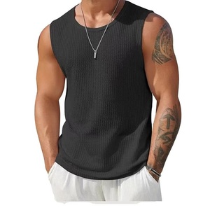 Good Quality Lightweight Perforated <b>Mesh</b> Running Tank <b>Top</b> Men Breathable Sleeveless Vest Summer Marathon From BD Supplier - Product Image 1
