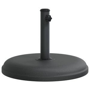 Base per Ombrellone in Ferro di Medie Dimensioni con Plastica Nera e Cemento per Ombrelloni e Basi da Patio - Product Image 2