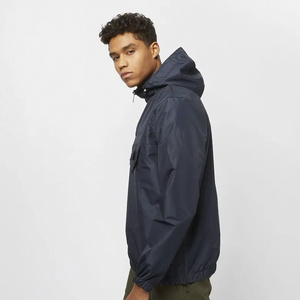 Veste softshell unisexe d'hiver décontractée bleu marine et rouge à capuche, résistante à l'eau, à manches longues, pour la randonnée et les activités de plein air, coupe classique et régulière - Product Image 6