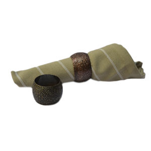 Porte-serviettes de table en métal de qualité supérieure avec finition brillante pour la décoration de table de mariage et de fête - Product Image 4