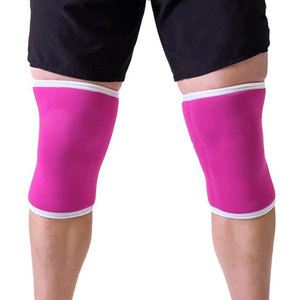 Genouillères en néoprène Econex Sports, grises, respirantes, universelles, unisexes, toutes saisons, pour la musculation, modèle basique. - Product Image 1