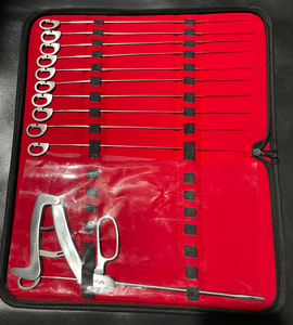 Passer de suture scorpion droit pour arthroscopie de l'épaule avec 10 aiguilles en acier inoxydable – Instruments chirurgicaux orthopédiques - Product Image 4