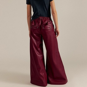 Pantalon de compression d'hiver en toile véritable à séchage rapide pour femme, décontracté, pour activités de plein air et moto, avec taille élastique - Product Image 3