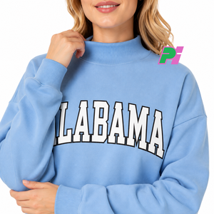Sudadera de Cuello Alto para Mujer, 100% Algodón, de Alta Calidad, Marca Pook International, con Apliques Bordados Personalizados, Estilo Urbano - Product Image 6