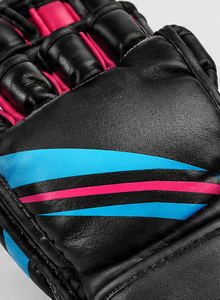 MMA Martial Arts <b>Gloves</b> Premium PU Leather Training <b>Gloves</b> Padded <b>Knuckle</b> Hand Protection Adjustable Wrist Support Breathable - Product Image 4
