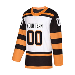 Conjuntos de Camisetas de Hockey sobre Hielo de Poliéster Transpirable de Primera Calidad con Diseño Personalizado, Impresión por Transferencia de Calor, Precio al por Mayor - Product Image 5