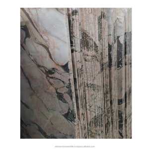 Vente en gros de rose marbrée à veines dorées de style industriel avec des motifs de textures délicates pour un nouveau look de granit de cuisine - Product Image 1