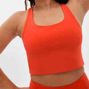 Soutien-gorge sans armatures, respirant, anti-transpiration, sans coutures, confortable, à maintien élevé, fin et personnalisable, idéal pour le yoga et le fitness – Meilleures ventes - Product Image 5