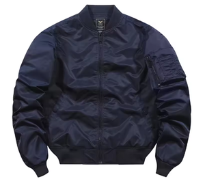Blouson Bomber Unisexe Homme Femme Printemps Automne Style Aviateur Baseball Coupe-Vent Décontracté Entièrement Zippé - Product Image 4