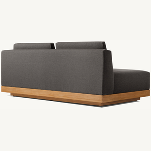 Furniture <b>for</b> the living room a <b>sofa</b> <b>for</b> two people to sit on made of soft durable foam with <b>legs</b> made of good quality teak wood - Product Image 5