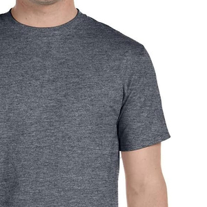 T-shirts pour hommes de qualité supérieure, fabriqués avec soin, en coton biologique 100%, avec logo personnalisé, col rond, service OEM - Product Image 5