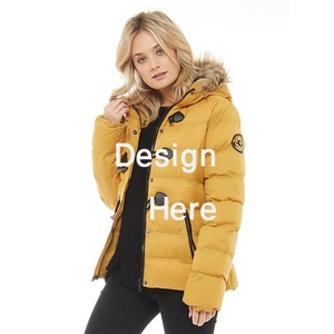 Chaqueta Acolchada de Invierno para Niñas, Diseño Nuevo de Fábrica, con Capucha y Cremallera, Gruesa, Ecológica, de Alta Calidad, con Bordado - Product Image 4