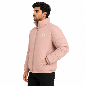 Men's Casual Padded <b>Jacket</b> Full Zip Stand Collar Warm Winter Outdoor Fashion Puffer Men's <b>Jackets</b> Streetwear Puffer <b>Jacket</b> OEM - Product Image 4