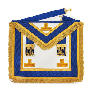 Traje Masónico de Alta Calidad, Personalizado, de Cuero y Terciopelo Ecológico, Bordado, Duradero, Estilo Provincial Senior de Londres - Product Image 2