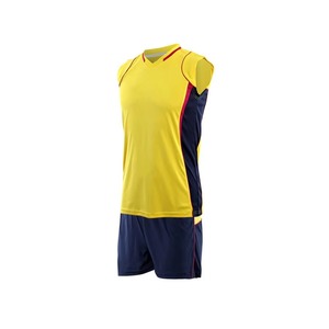 Ensemble de maillot et short de volley-ball personnalisé respirant à sublimation, séchage rapide, pour jeunes et adultes, vêtements de sport athlétiques d'extérieur - Product Image 1