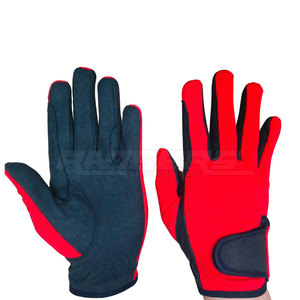 Private Label Customized Logo Horse Riding <b>Gloves</b> Breathable Light Weight Horse Riding <b>Gloves</b> - Product Image 2
