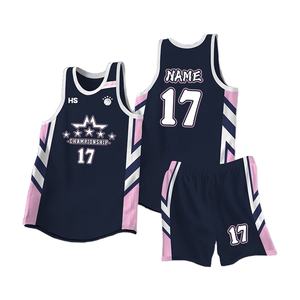 Ensemble d'uniformes de basketball personnalisés pour hommes et femmes, maillot et short, usine OEM, 100% polyester, séchage rapide, FASPAR Sports - Product Image 5