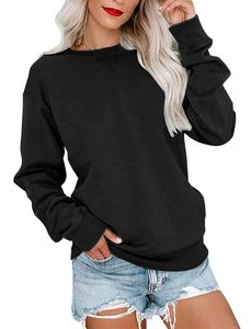 Ropa de Calle para Mujer, de Alta Moda, Cómoda y Duradera, en Oferta, Sudadera con Cuello Redondo, Última Moda Primavera-Otoño - Product Image 2