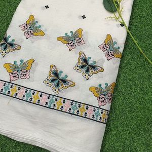 Tissu brodé malté, tissus textiles, tissu dentelle, tissu organza pour marques de mode, approvisionnement en vêtements, vente en gros, export en vrac, achat - Product Image 2
