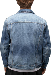 Vestes en jean en coton pour hommes, vêtements pour hommes, vestes et manteaux, grande taille, veste en jean de haute qualité sur mesure pour hommes, service OEM - Product Image 6