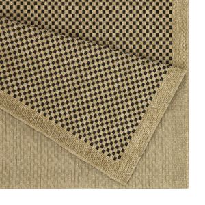 Tapis d'intérieur/extérieur Earth GC_NTL1003, 7 pieds 10 pouces X 10 pieds 3 pouces Jute/Noir 100% Fibre Naturelle 100% Recyclable - Product Image 3