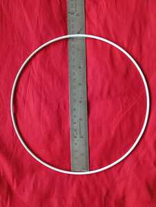Anneaux métalliques artisanaux en fer, grands cercles ronds, directement de l'usine, pour bases d'abat-jour de tambour, fabrication de couronnes, macramé et attrape-rêves - Product Image 1