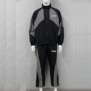 Conjunto Deportivo Personalizado de Chaqueta y Pantalones Cortavientos de Nailon con Cierre, Traje Deportivo de Dos Piezas de Poliéster para Hombre y Mujer - Product Image 6