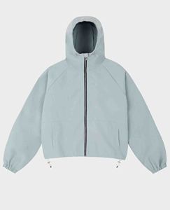 <b>Men's</b> Light Gray Hooded Soft Shell <b>Jacket</b> Oversized Fit Zip Closure Water Resistant All Seasons Outdoor Wear <b>Jacket</b> - Product Image 4