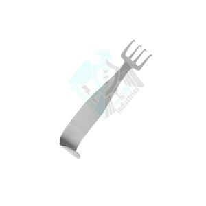 Meilleur fournisseur Pissco pour écarteur Saldanha d'abdominoplastie | Rétracteurs de chirurgie plastique avec fibre optique et aspiration - Product Image 3