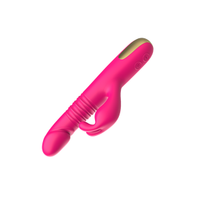 Vibromasseur lapin <span class=keywords><strong>triple</strong></span> <span class=keywords><strong>action</strong></span> <span class=keywords><strong>G</strong></span> <span class=keywords><strong>Spot</strong></span> avec stimulateur clitoridien indépendant poussant des jouets sexuels pour femmes - Product Image 1