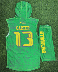 Tenues de football américain 7v7 personnalisées pour adultes – Ensemble unisexe respirant, à séchage rapide, anti-humidité, imprimé par transfert thermique pour l'hiver - Product Image 4