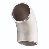 Raccord de tuyauterie SS316L Gr WCB A105 CL 300, coude en acier forgé haute pression à 45 degrés, taille 14 mm, tête de soudure lisse pour applications chimiques