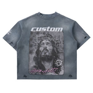 Camiseta Personalizada con Logotipo para Hombre, Camiseta de Algodón, Camiseta Lisa, Camiseta con Estampado, Camiseta al por Mayor, Marca Privada, EE. UU. - Product Image 2
