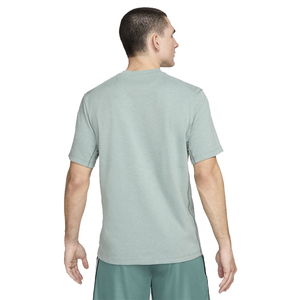 Nouveau style T-shirt de sport pour homme en polyester peigné à séchage rapide, coupe ajustée, avec logo personnalisé, pour la course, le fitness, l'entraînement et la gym - Product Image 2