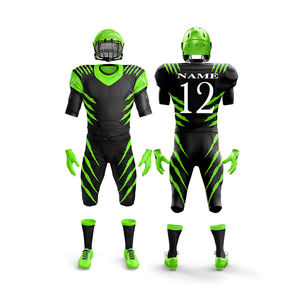 Uniformes de Fútbol Americano Personalizados al por Mayor, Uniformes de Fútbol Bordados por Sublimación Hechos en Pakistán, Precio Económico, OEM Personalizado - Product Image 6