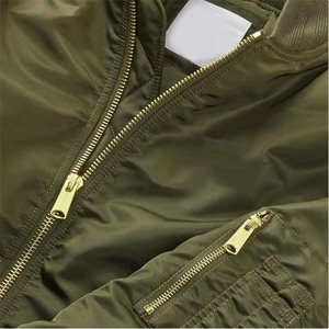 Best Quality Wholesale Classic Men Nylon Custom Flight Bomber <b>Jacket</b> Breathable Winter <b>Pilot</b> Baseball Nylon Bomber <b>Jacket</b> - Product Image 3