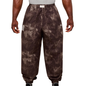 Pantalones Deportivos Holgados para Hombre, Color Taupe, Estilo Informal, para Gimnasio, Entrenamiento, Cintura Elástica - Product Image 1