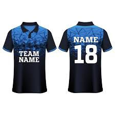 Camiseta de Críquet Personalizada con Nombre y Número, Uniforme Unisex para Todos los Equipos de Críquet, Hecha de Poliéster / Tejido Pinhole, Precio Económico, Precio al por Mayor - Product Image 3