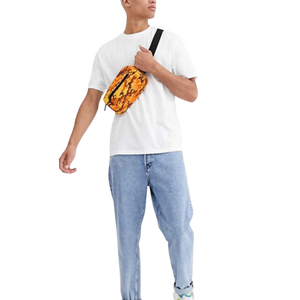 Men's <b>White</b> Short Sleeve T-Shirt Regular Fit O-Neck Cotton Jersey Casual Solid Color <b>Plain</b> Dyed Knitted Top - Product Image 2