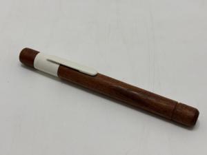 Estuche de Madera para Miswak en Forma de Bolígrafo, Reutilizable, de Madera Natural, con Clip para Viajes, Accesorios de Cuidado Bucal - Product Image 3
